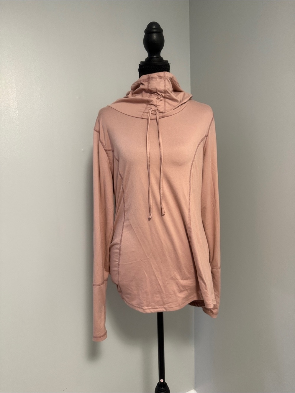Balance Collection Blush Pink Lightweight Hoodie